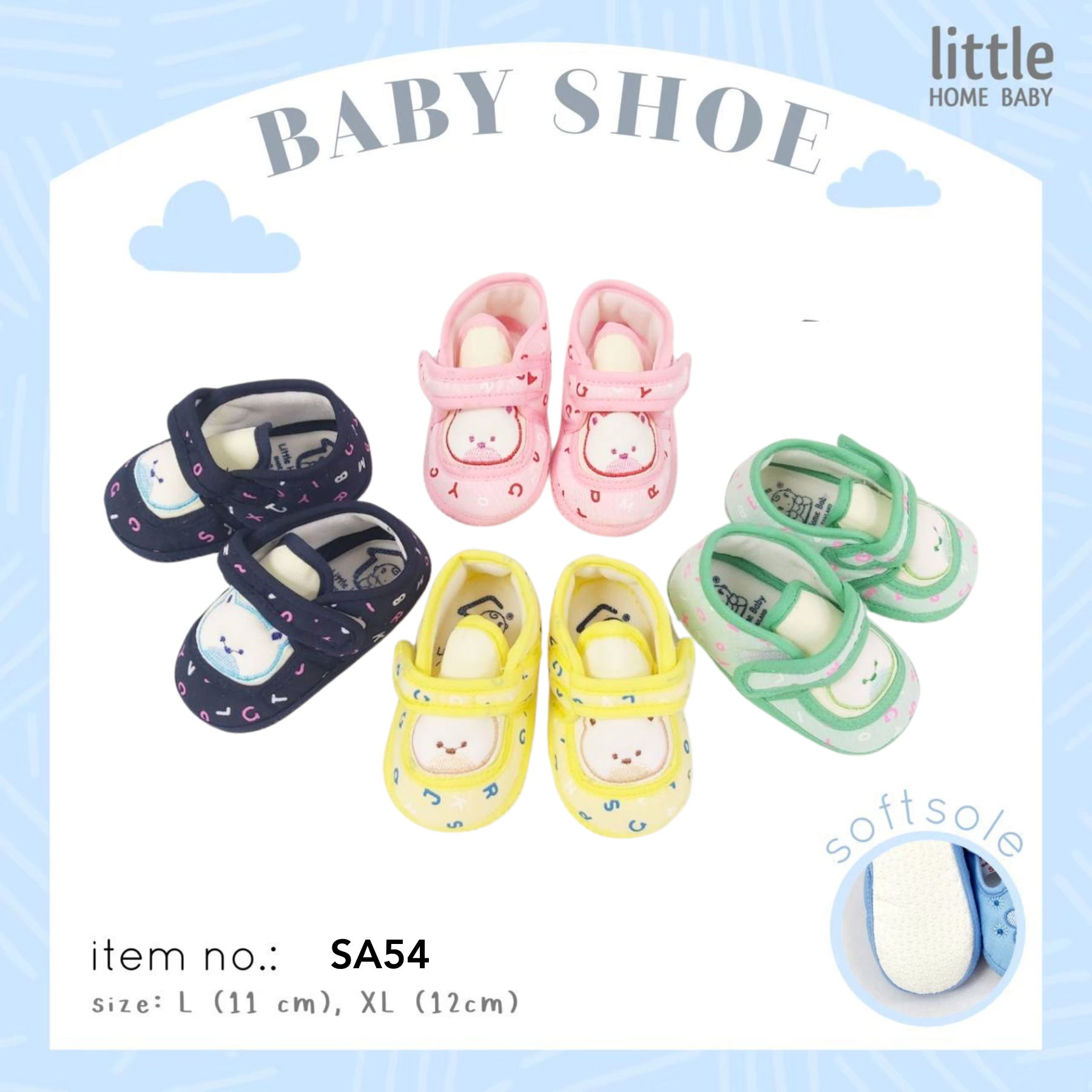 รองเท้าเด็ก เด็กเล็ก ไซส์ L-XL - Little Home Baby