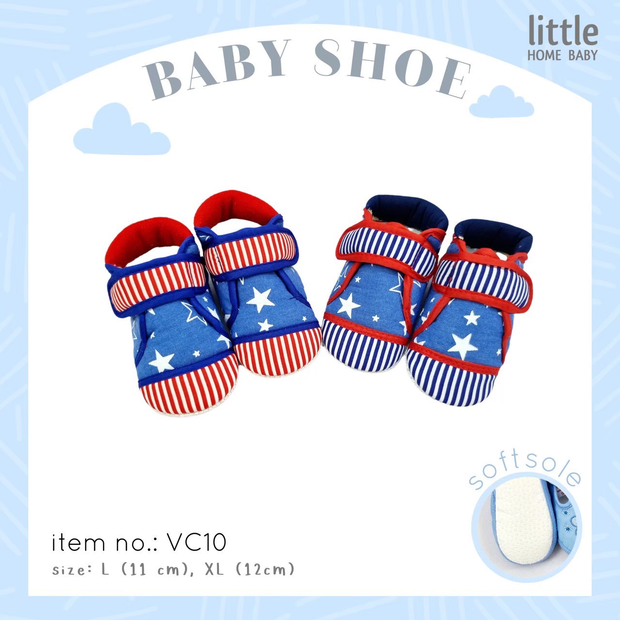 รองเท้าเด็ก เด็กเล็ก ไซส์ L-XL - Little Home Baby