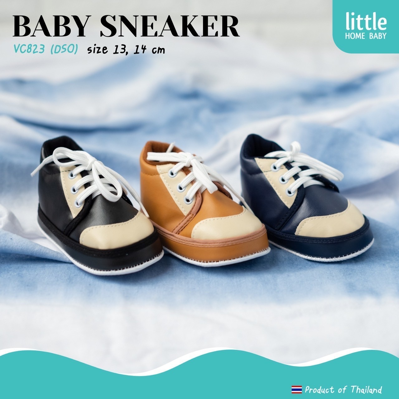 รองเท้าเด็ก ผ้าใบ ไซส์ 13-14 - Little Home Baby